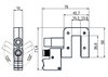 Power tap for busbar with fuse