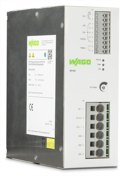 UPS charger and controller 24 VDC input voltage 24 VDC output voltage