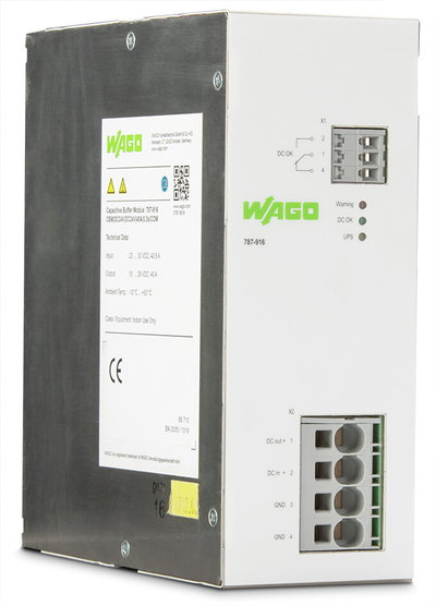 Capacitive buffer module 24 VDC input voltage 24 VDC output voltage