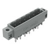 THT male header 1.0 x 1.0 mm solder pin straight gray
