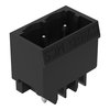 THR male header 1.0 x 1.0 mm solder pin straight black