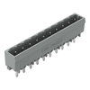 THT male header 1.2 x 1.2 mm solder pin straight gray