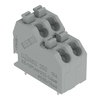 Double-deck PCB terminal block push-button 1.5 mm² agate gray