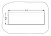 Snap-in frame 5-pole 0.5 … 2.0 mm white