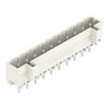 THT male header 1.0 x 1.0 mm solder pin straight light gray