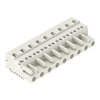 1-conductor female connector CAGE CLAMP® 2.5 mm² light gray