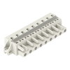 1-conductor female connector CAGE CLAMP® 2.5 mm² light gray