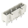 THT male header 1.2 x 1.2 mm solder pin straight light gray