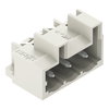 THT male header 1.0 x 1.0 mm solder pin angled light gray