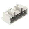 THT male header 1.0 x 1.0 mm solder pin angled light gray