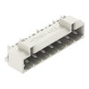 THT male header 1.0 x 1.0 mm solder pin angled light gray