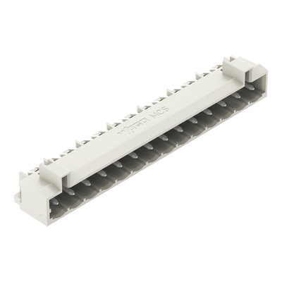 THT male header 1.0 x 1.0 mm solder pin angled light gray