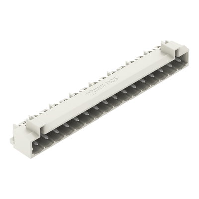 THT male header 1.0 x 1.0 mm solder pin angled light gray