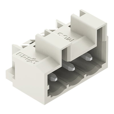 THT male header 1.2 x 1.2 mm solder pin angled light gray
