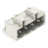 THT male header 1.2 x 1.2 mm solder pin angled light gray