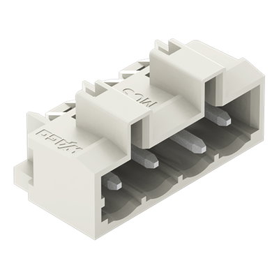 THT male header 1.2 x 1.2 mm solder pin angled light gray