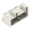 THT male header 1.0 x 1.0 mm solder pin angled light gray