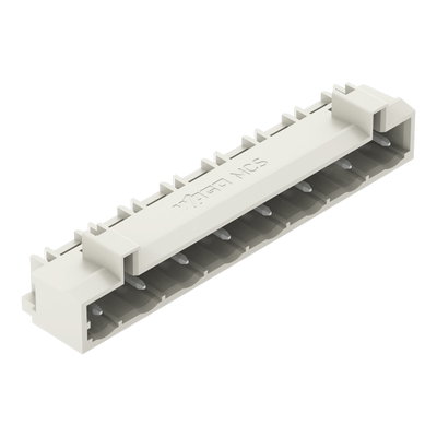 THT male header 1.0 x 1.0 mm solder pin angled light gray