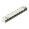 THT male header 1.0 x 1.0 mm solder pin angled light gray