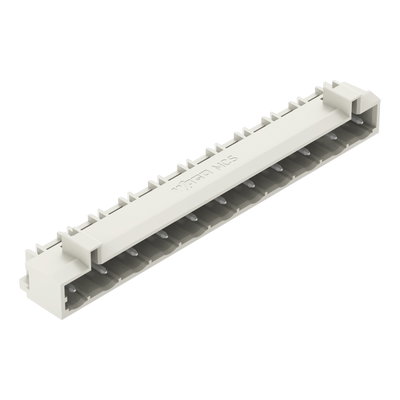 THT male header 1.0 x 1.0 mm solder pin angled light gray