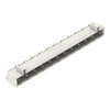 THT male header 1.0 x 1.0 mm solder pin angled light gray