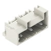 THT male header 1.2 x 1.2 mm solder pin angled light gray