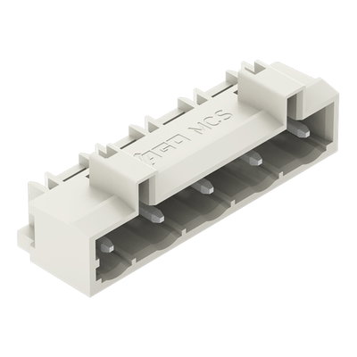 THT male header 1.2 x 1.2 mm solder pin angled light gray