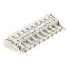1-conductor female connector CAGE CLAMP® 2.5 mm² light gray