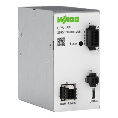 UPS Integrated LFP 24 VDC output voltage