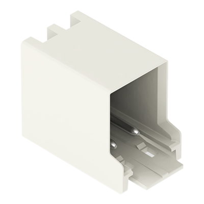 THT male header 1.0 mm Ø solder pin angled light gray