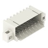 THR male header 1.0 mm Ø solder pin angled light gray