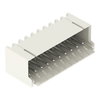 THR male header 1.0 mm Ø solder pin angled light gray