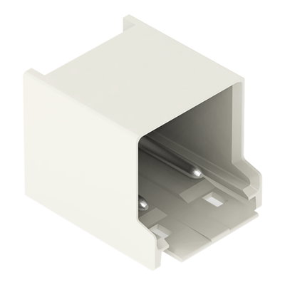 THT male header 1.4 mm Ø solder pin angled light gray