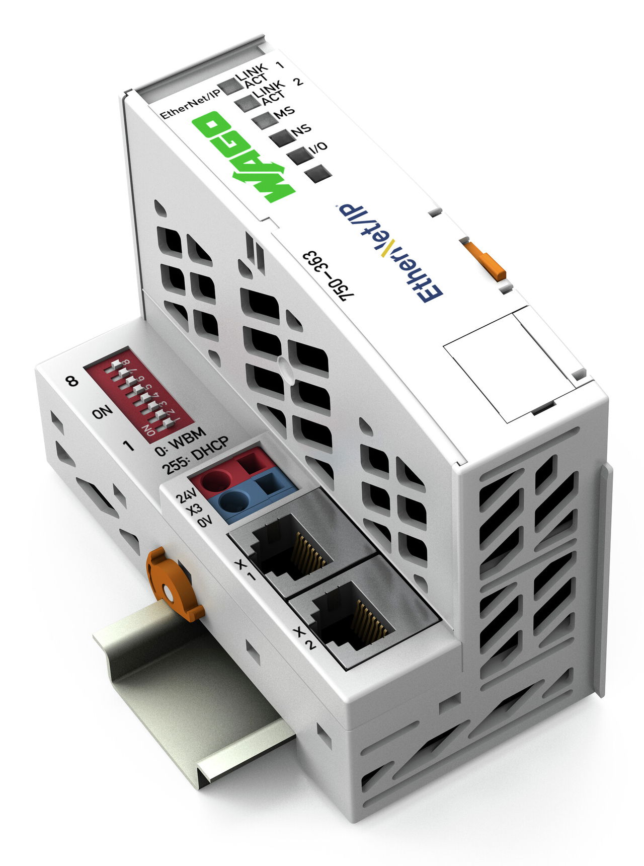 Fieldbus Coupler EtherNet/IP 4th generation ECO