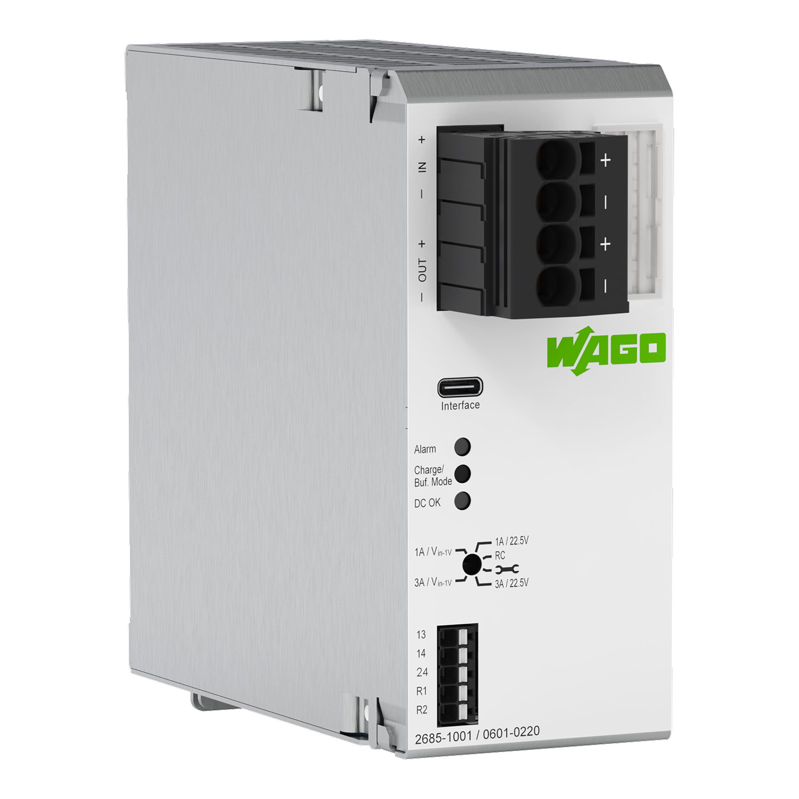 UPS Integrated CAP 24 VDC output voltage