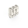 Plug for PCBs straight 3-pole white