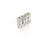 Plug for PCBs straight 4-pole white