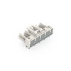 Socket for PCBs angled 5-pole white