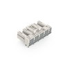 Plug for PCBs angled 5-pole white