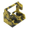 Mounting carrier for 10-wire connectors 221 Series - 4 mm² dark gray/yellow