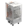 Basic relay Nominal input voltage: 220 VAC 2 changeover contacts