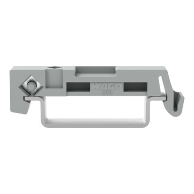 Mounting adapter can be used as end stop 6.5 mm wide gray
