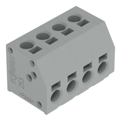 2-conductor PCB terminal block 1.5 mm² Pin spacing 5 mm orange