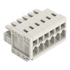 1-conductor female connector CAGE CLAMP® 1.5 mm² light gray