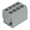 PCB terminal block 2.5 mm² Pin spacing 5 mm gray