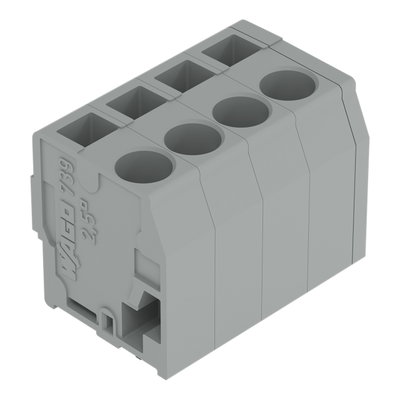 PCB terminal block 2.5 mm² Pin spacing 5 mm gray