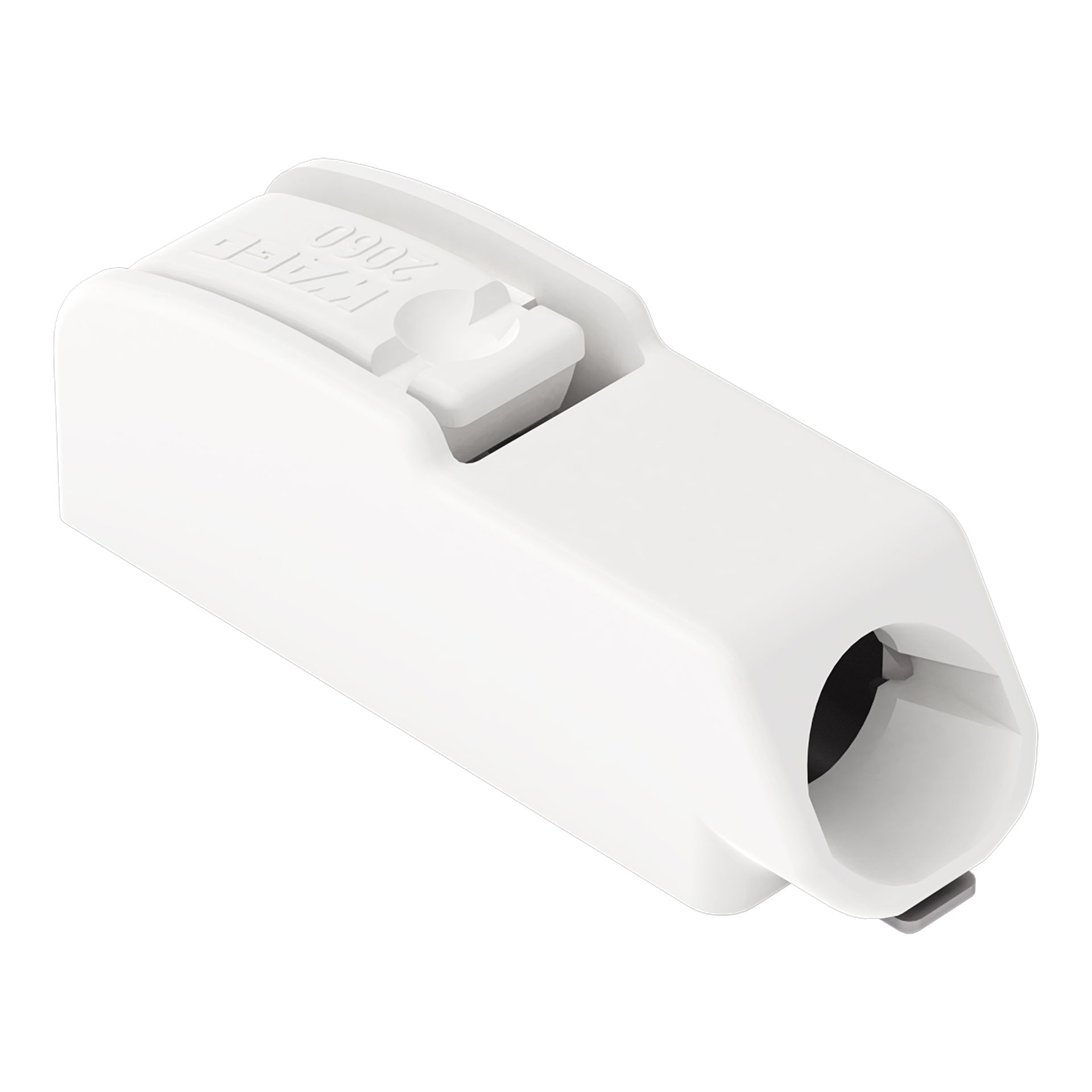 SMD PCB terminal block push-button 0.75 mm² white
