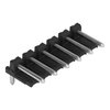 THT pin strip 1.0 mm Ø solder pin angled black