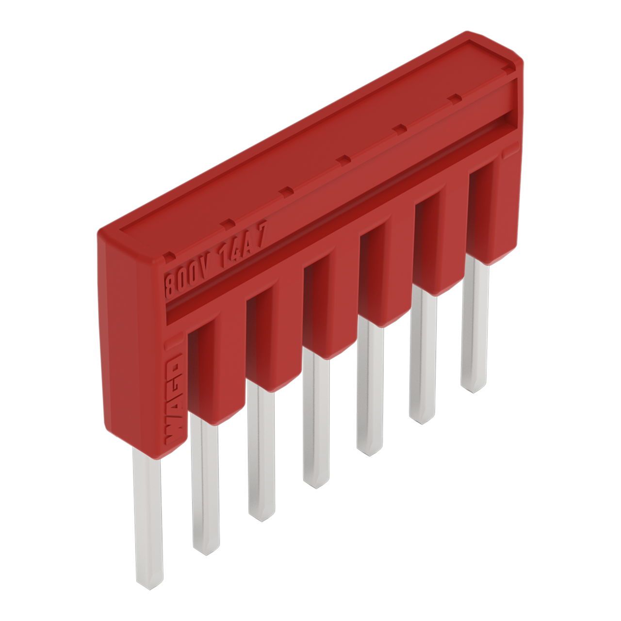 Jumper 7-way insulated red