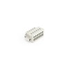 1-conductor female connector CAGE CLAMP® 1.5 mm² light gray